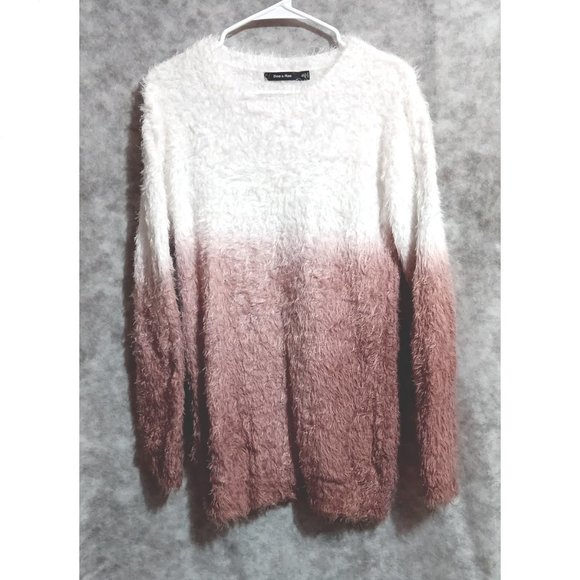 Doe & Rae Women's Sz S Pullover Sweater Tunic - furry fuzzy - Picture 1 of 4